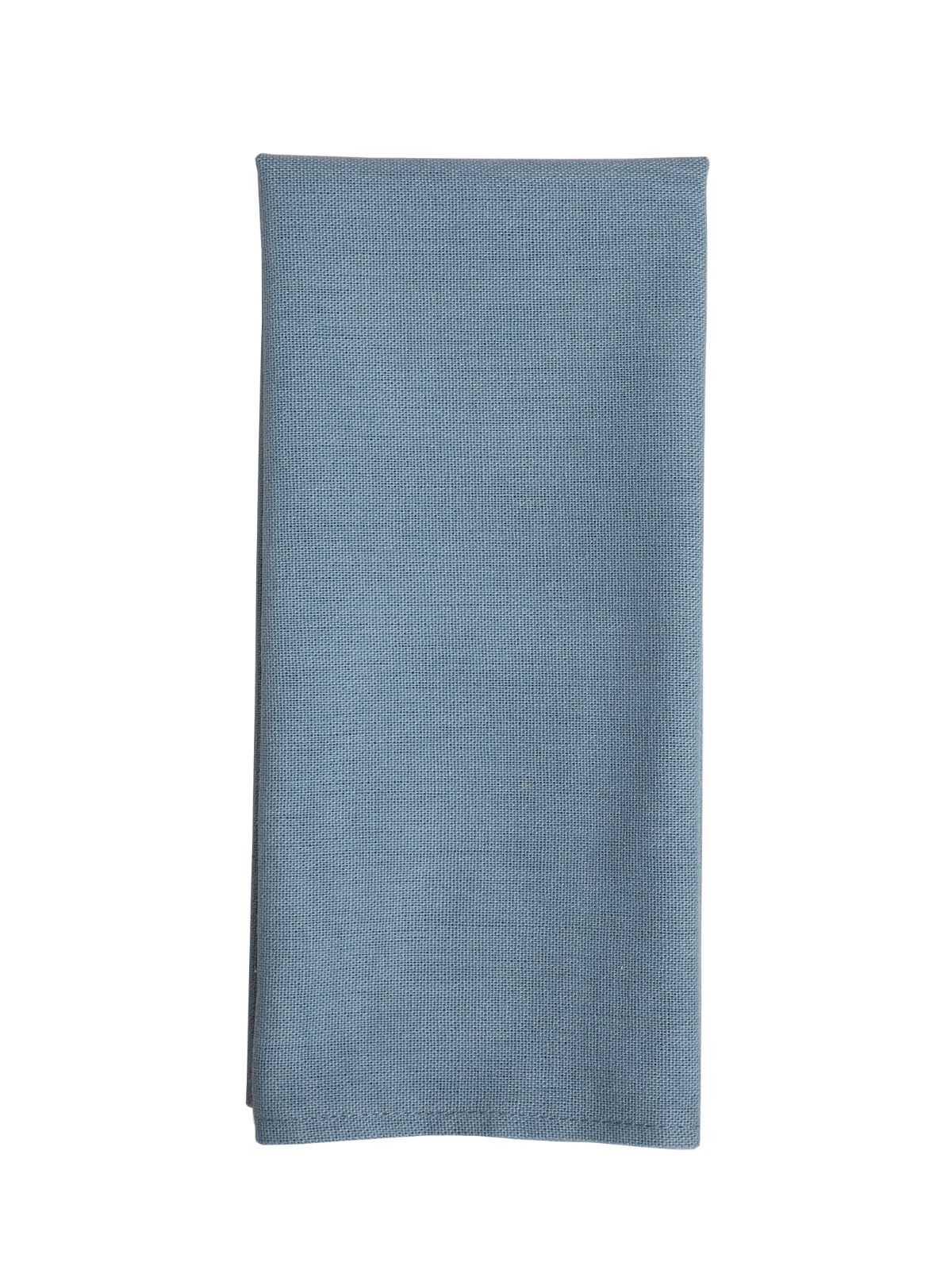 LI-clean-Blue linen napkin