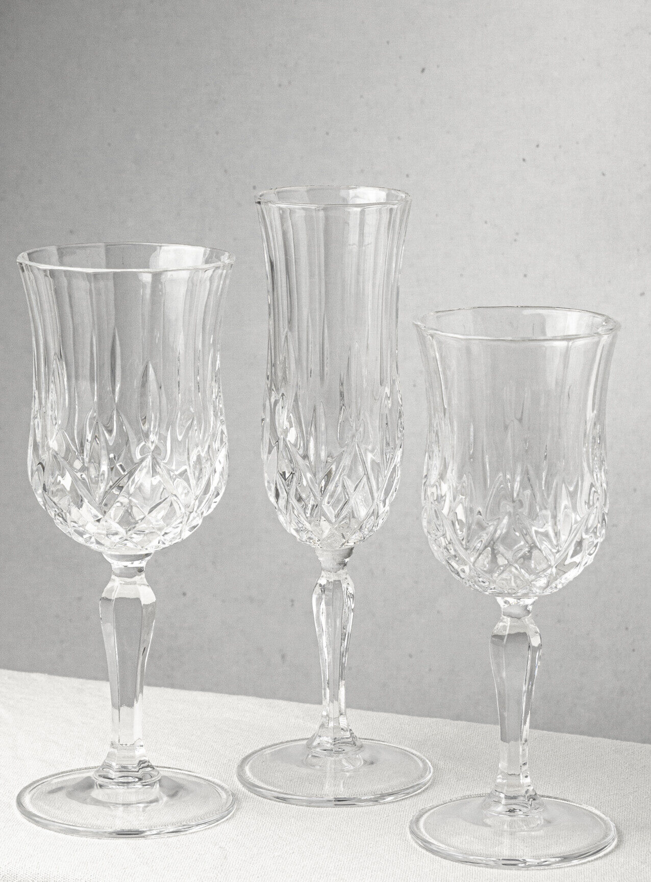 GRACE crystal glass set – Allgoodthings Rentals & Styling